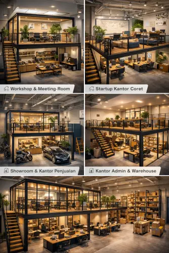 Mezzanine Ruang Kantor di Pademangan Barat
